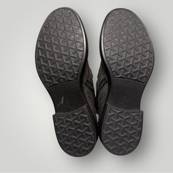 MIZ MOOZ - Leather Buckle Straps Ankle Boots Crescent - Gray - EU 37 US 6.5 - 7 - Picture 10 of 12